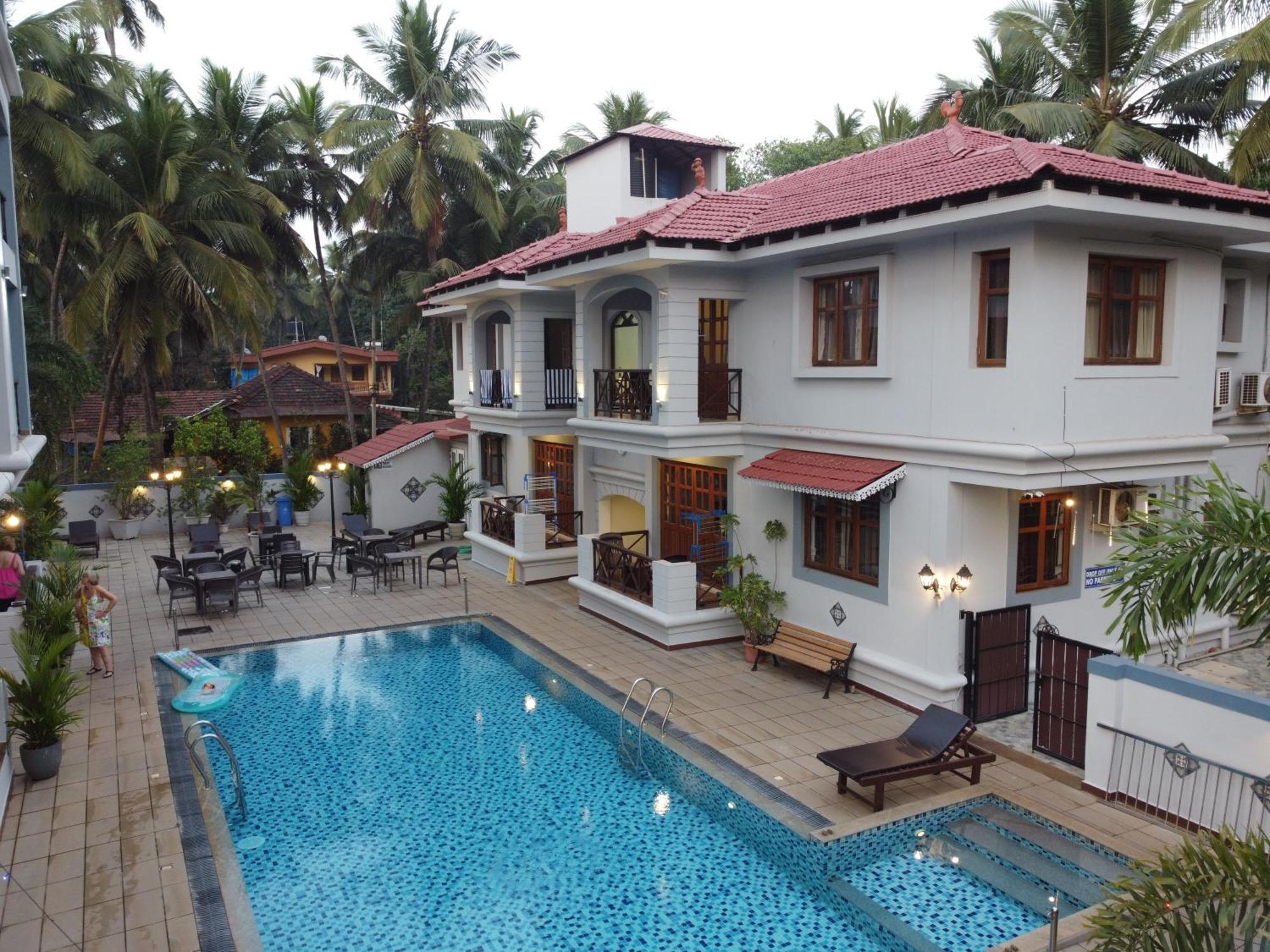 Coastal Suites Apart Hotel ---- 8 Minutes Walk To Beach Benaulim Bagian luar foto